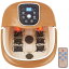 フットバス 足湯 スパ 電動ローラー リモコン付 温度調節 加温 バブル 泡 Giantex All in One Foot Spa Bath Massager w/Heating & Surfing, 6 Motorized Maize Roller, Bubbles Jets &Vibration Water Fall, Deep Foot Bath Massager 家電