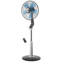 扇風機 スタンド ターボ 静音 直径40cm ファン 5スピード リモコン付 Rowenta VU5670 Turbo Silence Oscillating Fan, Standing Fan, 5 Speed Fan with Remote Control 家電