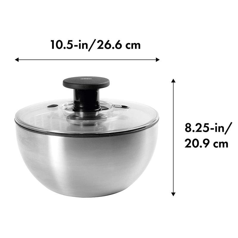 サラダスピナー ステンレス オクソー OXO Stainless Steel Salad Spinner
