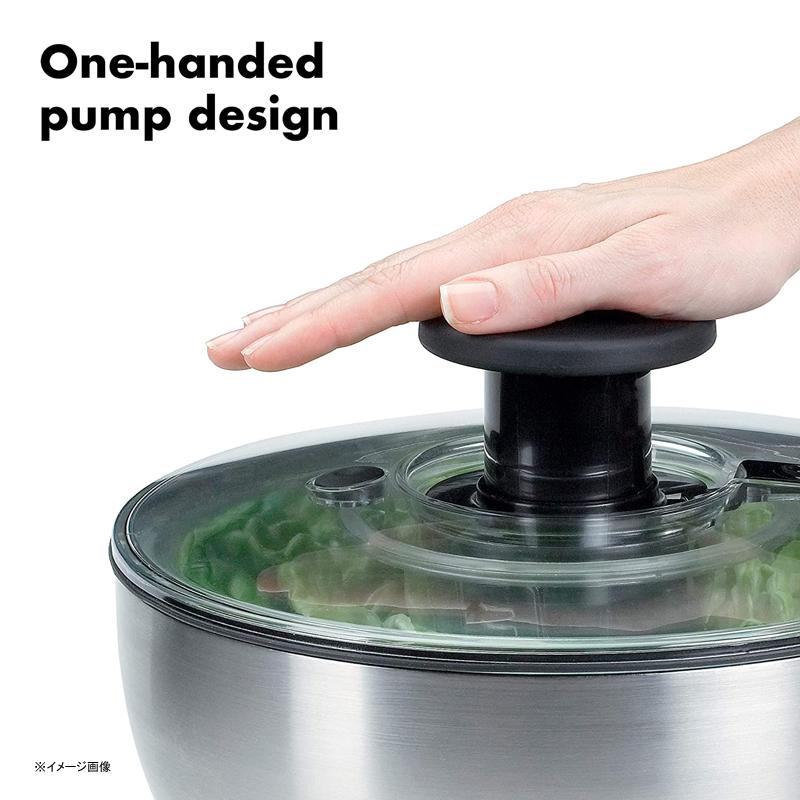 サラダスピナー ステンレス オクソー OXO Stainless Steel Salad Spinner