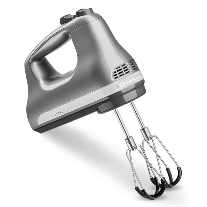 ハンドミキサー 6スピード キッチンエイド BPAフリー KitchenAid 6 Speed Hand Mixer with Flex Edge Beaters KHM6118 家電