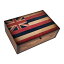 木箱 アメリカ製 ハワイ州旗 メモリーボックス Relic Wood Hawaii State Flag Wooden Memory Box