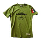 アブロ ランカスター Tシャツ ランク イギリス空軍 カーキ Red Canoe Avro Lancaster T-Shirt