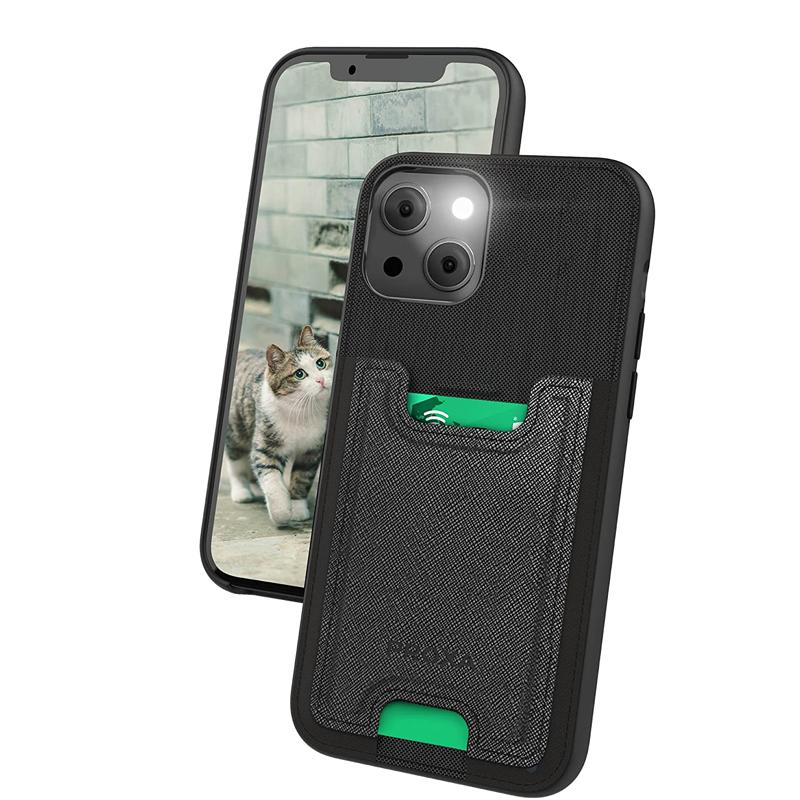 iPhone 12 / 12 Pro 6.1用 ケース カードホルダ付 スマホ カバー PROXA Slim Card Case Designed for iPhone 12 / iPhone 12 Pro-Wallet Case with Card Holder Slot- Protective/Scratchproof -Compatible with Apple iPhone 12/12 Pro 6.1 inch-Camouflage Green