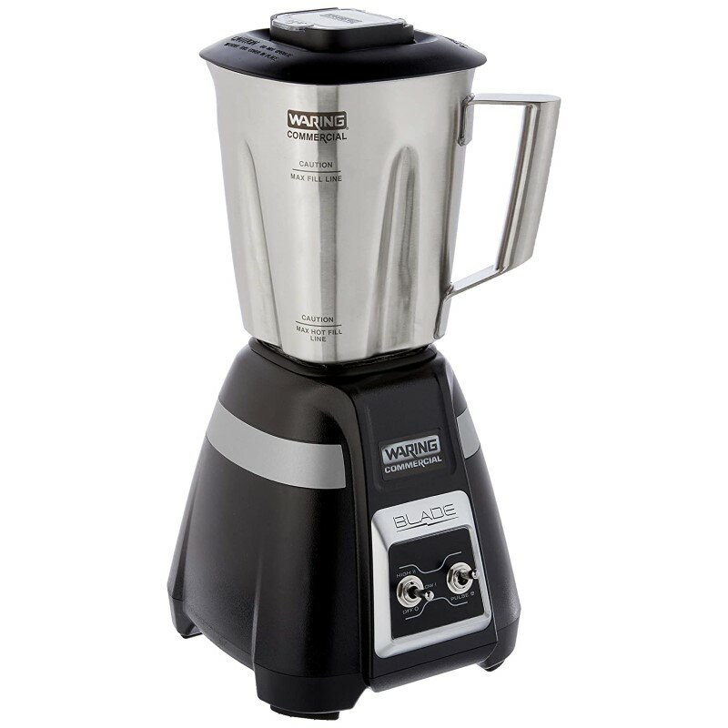 バーブレンダー 業務品質 ミキサー 1.4L 1HP スピード2段階 ワーリング Waring Commercial BB300S 1-Hp bar Blender, Black 家電