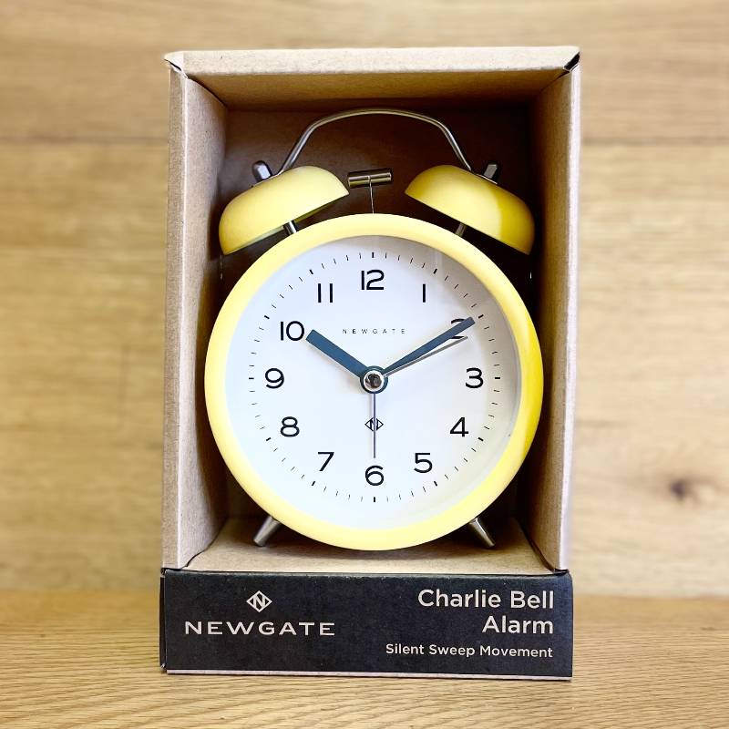 ڊo܂v A[NbN `[[xGR[ Newgate Charlie Bell Echo Alarm Clock