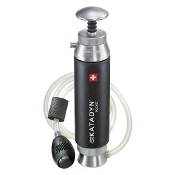 カタダイン ポケット 浄水器 持ち運び ポータブル ウォーターフィルター Katadyn Pocket Water Filter, Black, 10 (2010000)