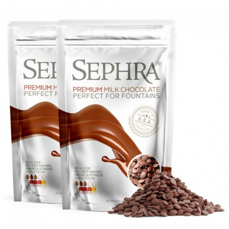 セフラ プレミアムミルクチョコレート チョコレートファウンテンに最適 Sephra Premium Milk Chocolate