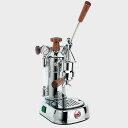 ラ・パボーニ社 エスプレッソマシン プロフェッショナル 8カップ 真鍮 イタリア製 La Pavoni Professional Chrome with Wood PCW-16 Made in Italy家電