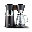 メリタ ウイリアムズ・ソノマ限定 ドリップ コーヒーメーカー 12カップ ダークウッド ステンレス Williams-Sonoma Melitta Vision...