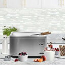 削るアイスクリーム 巻物 クルクル スクロール 冷凍 ローラー 鉄板焼き Whynter ICR-300SS Automatic Instant Maker F...