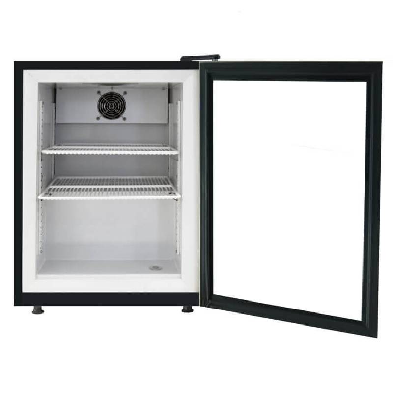 冷凍庫 鍵付き ガラスドア ステンレス 約51L Whynter CDF-177SB Countertop Reach-In 1.8 cu ft Display Glass Door Freezer 家電