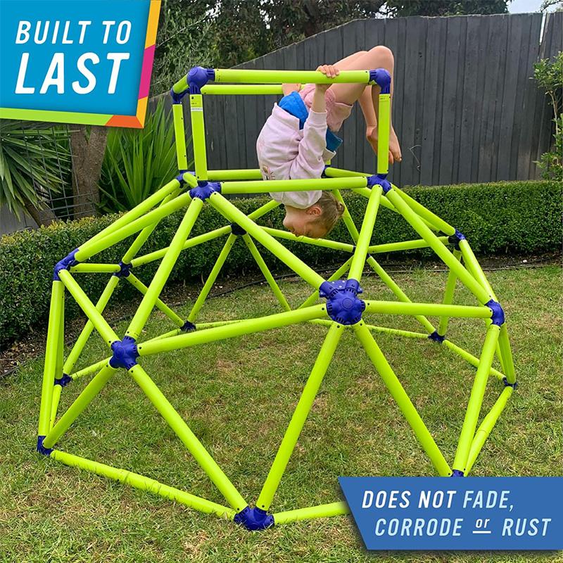 ジャングルジム クライミングタワー 登る 運動 遊び Eezy Peezy Monkey Bars Climbing Tower - Active Outdoor Fun for Kids Ages 3 to 8 Years Old, Green/Blue 3