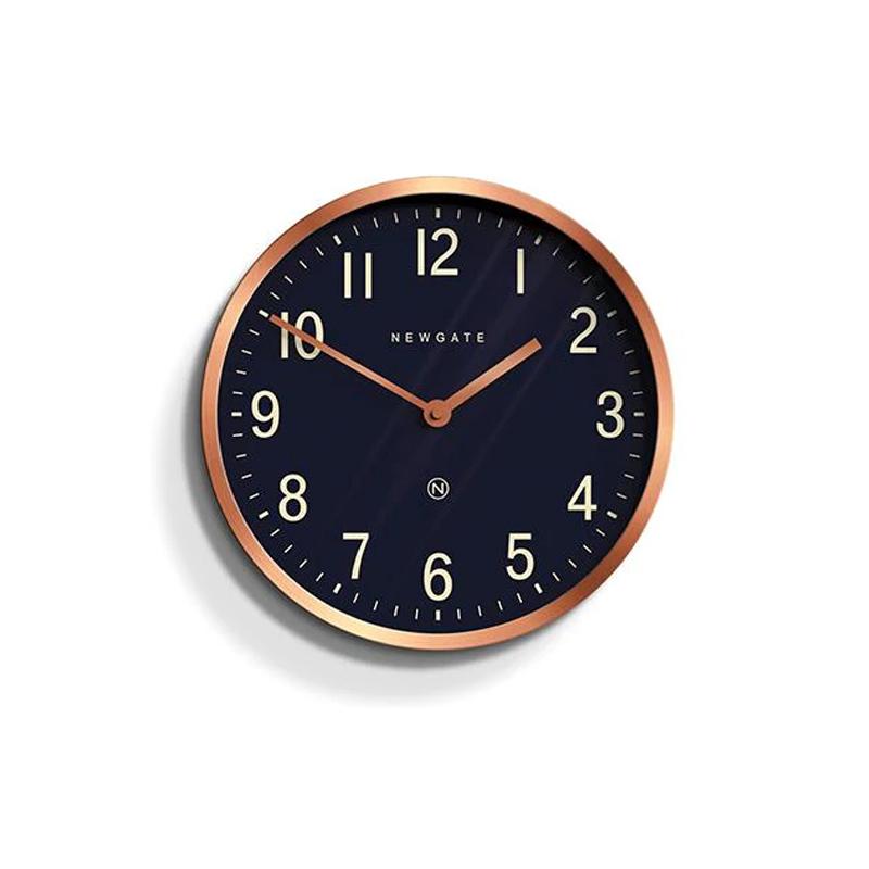 ~bhZ`[_ |v j[Q[g EH[NbN a30cm Rbp[ Jbp[ Newgate Master Edwards LUGG372RAC Small Radial Copper Effect Wall Clock | Mid-Century Modern