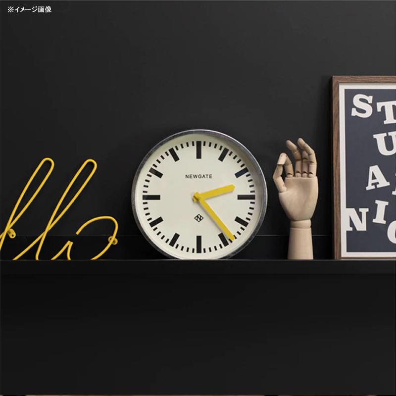 ニューゲート 掛け時計 ウォールクロック 直径30cm イエロー Newgate The Luggage LUGG667GALCY Modern Industrial Wall Clock | Galvanized Metal [3]