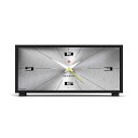 ニューゲート 置き時計 スクエア 四角 アルミ シルバー Newgate Thunderbird Mantel MAN/THUN675CK Mid-Century Modern Mantel Clock | Black & Spun Aluminium Dial