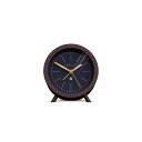 ニューゲート 目覚まし時計 アラーム クロック マット ブラウン Newgate The Fred FRED413CHK Mid-Century Modern Alarm Clock | Silent 'No Tick' | Chocolate Black