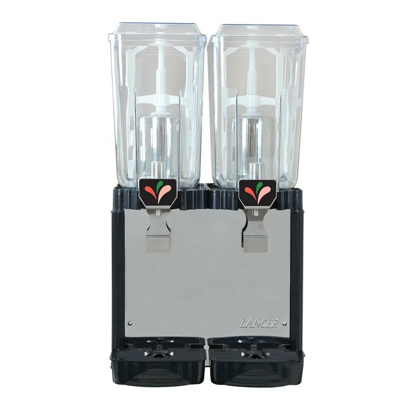 hNT[o[ _u fBXyT[ 18L~2 pha p@\ x߉\ Xg JtF ze Lancer 85-11122A-GRY Refrigerated Drink Dispenser with (2) 5 gal Bowls Ɠdysz