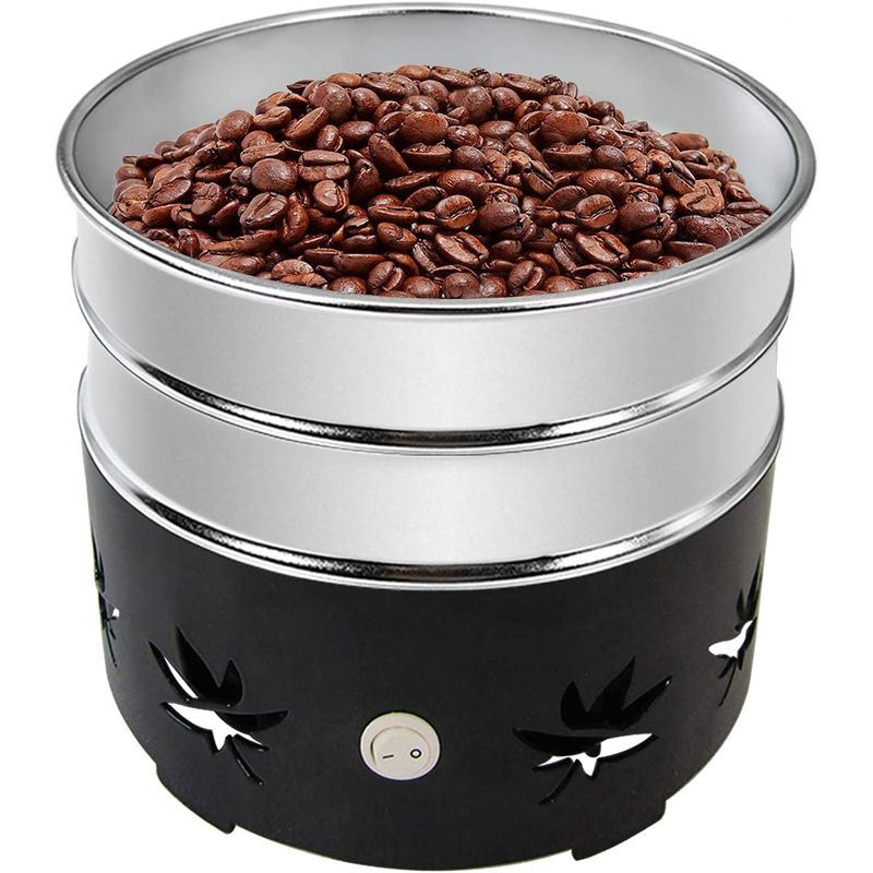 d R[q[  r[ N[[ p }V 500g `t ƒp JIAWANSHUN 1.1lb Coffee Bean Cooler Electric Coffee Beans Cooling Machine No Chaff for Home Coffee Use Ɠd