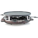 スイスマー ラクレットグリル 8人用 木目 楕円 オーバル リバーシブル SwissMar KF-77068 8-Person Matterhorn Oval Raclette w/ Wood base, reversible cast aluminum Non-Stick grill plate 家電