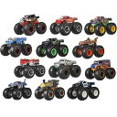 Hot Wheels モンスタートラック 12個セットHot Wheels Monster Trucks, Set of 12