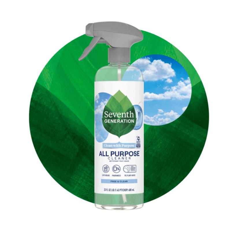 セブンスジェネレーション マルチクリーナー 無香料 680ml 多目的 Seventh Generation All Purpose Cleaner - Free and Clear