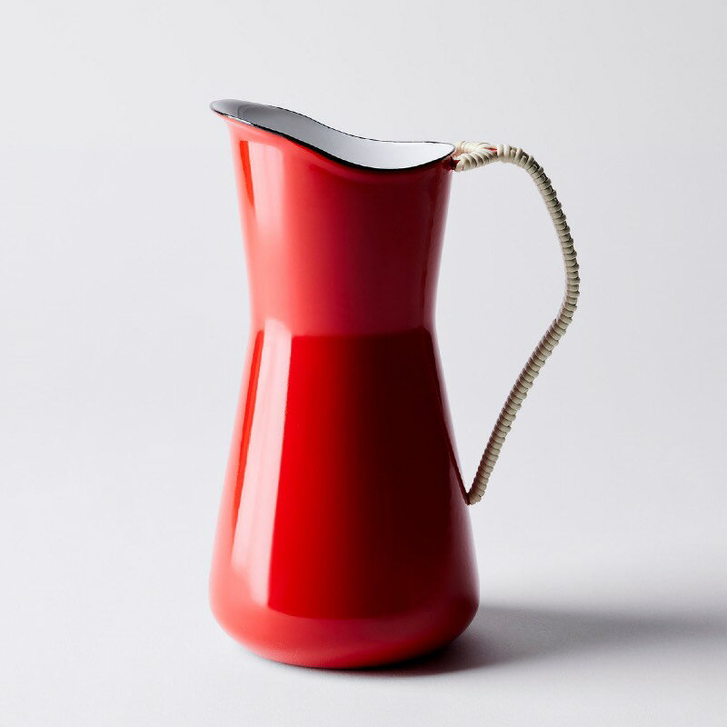 ダンスク ラップハンドル ウォーターピッチャー エナメル ホーロー 1.6L DANSK Kobenstyle Wrapped Handle Water Pitcher