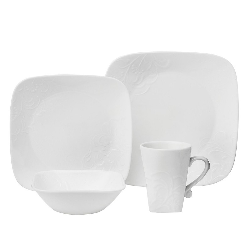 R[   XNGA lp M {E }O 16_Zbg  o `FbV Corelle Cherish 16-piece Dinnerware Set w mug, Service for 4