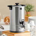 大きいコーヒーメーカー コーヒーサーバー 45カップ パーティ ホテル Avantco CU45ETL 45 Cup (225 oz.) Double Wall Stainless Steel Coffee Urn / Coffee Percolator 家電