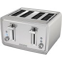 トースター 4枚焼き ステンレスBLACK+DECKER 4-Slice Toaster, Stainless Steel, TR4900SSD 家電