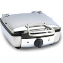 家庭用 オールクラッド ワッフルメーカー 4枚焼 All-Clad Stainless Steel Belgian Waffle Maker with 7 Browning Settings, 4-Square 家電