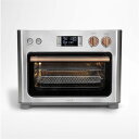 Cafe トースターオーブン フライヤー デジタル ステンレスCrateand&barrel Couture Stainless Steel Air Fryer Toaster Oven 60540 家電