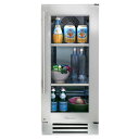 ビルトイン 幅38cm 冷蔵庫 91L ステンレス ガラスドア トゥルー TRUE UNDERCOUNTER REFRIGERATOR TUR15RSGC 家電