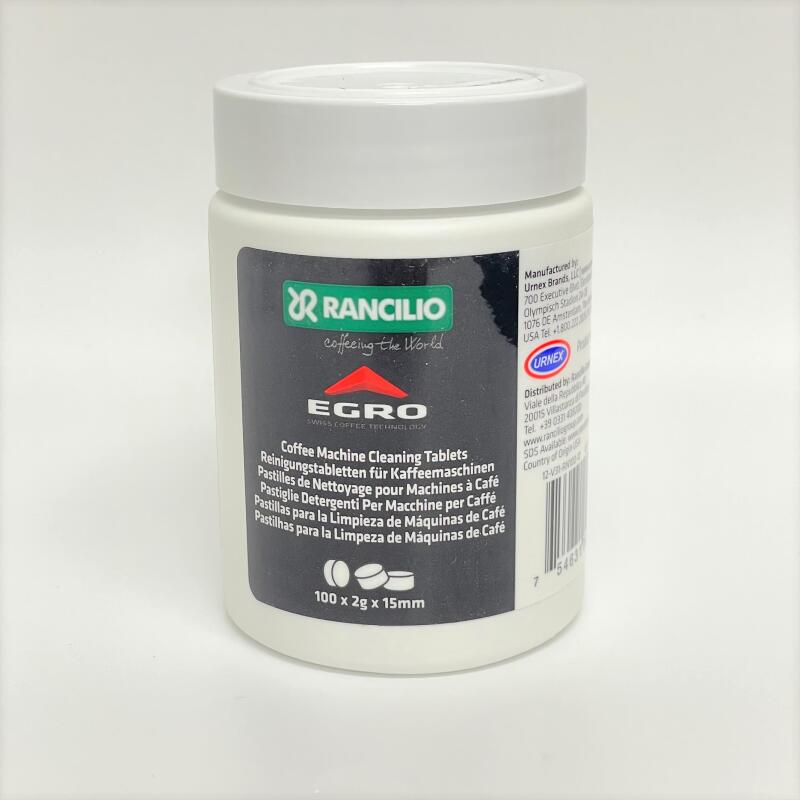 入数 100錠（直径15mm/2g） 【注意事項】：・当店でご購入された商品は、原則として、「個人輸入」としての取り扱いになり、ロサンゼルスからお客様のもとへ直送されます。 ・通関時に関税・輸入消費税が課税される可能性がありますが、当店の販売金額には関税・輸入消費税が含まれております。 ・課税額はご注文時には確定しておらず、通関時に確定しますが、別途お支払いが発生することはございません。詳細はこちら ご確認下さい。 ・個人輸入される商品は、全てご注文者自身の「個人使用・個人消費（日本に居住する者に寄贈される物で、当該寄贈を受ける者の個人的な使用に供される場合を含みます。）」が前提となります。 第三者への譲渡・転売が法令で禁止されるもの（医薬品、医薬部外品、化粧品等を含みますが、これに限られません。）もございますのでご注意下さい。 ・一部商品は国内の提携先倉庫から配送されます。 ・国内配送の商品は国内でのお買い物と同じく消費税が発生いたします。関税はかかりません。 ＊色がある場合、モニターの発色の具合によって実際のものと色が異なる場合がある。ランチリオ クリーニングタブレット 100錠 RANCILIO EGRO COFFEE MACHINE CLEANING TABLETS 100 PACK