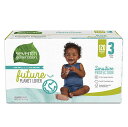 おむつ セブンスジェネレーション 7-9kg向け 大容量 120枚 敏感肌用 男女共用 無香料 Seventh Generation Baby Diapers,...