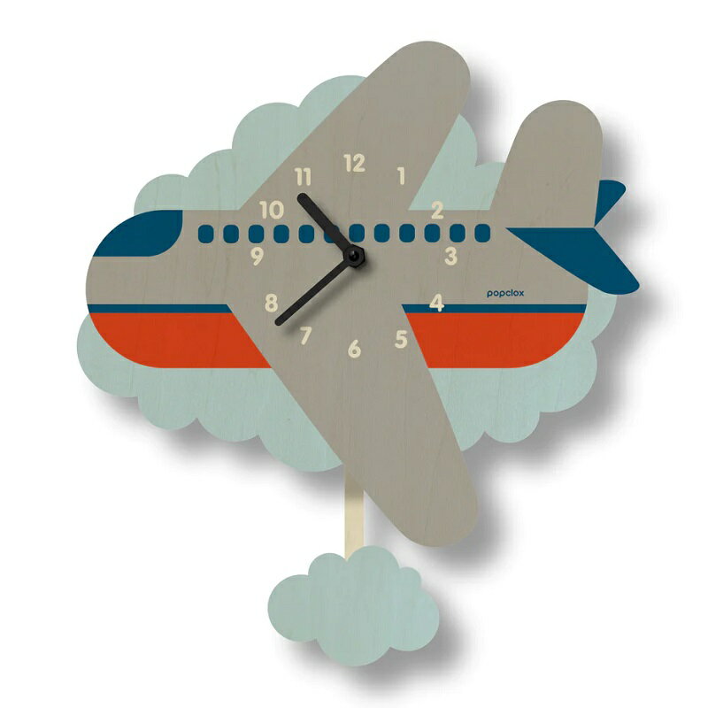 v s@ AJ EH[NbN NH[c ؐ Ebh Uq v Ǌ| _ [X Modern Moose airplane pendulum clock