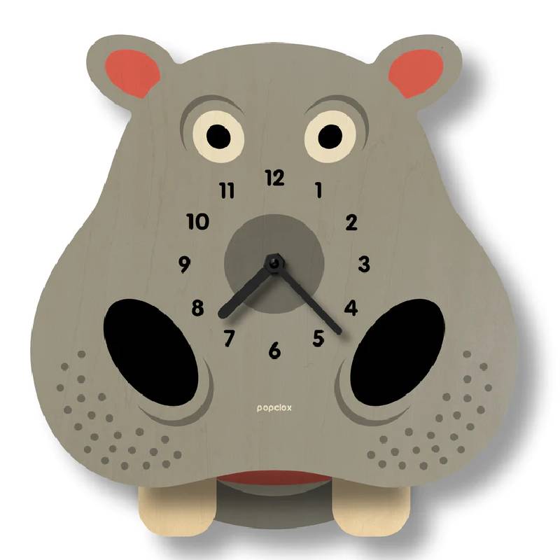 EH[NbN  ؐ Ebh Uq v Ǌ| _ [X Modern Moose hippo pendulum clock