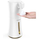 泡 ソープディスペンサー 電池式 350ml 電動 センサー フォーム 石鹸 PRESMIISUN Automatic Foaming Soap Dispens...
