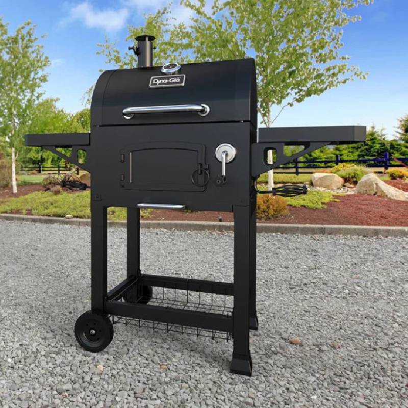 �緿 ���㥳���륰��� ú�� �С��٥��塼 ���㥹������ Dyna-Glo Heavy-Duty Compact Charcoal Grill DGN405DNC-D