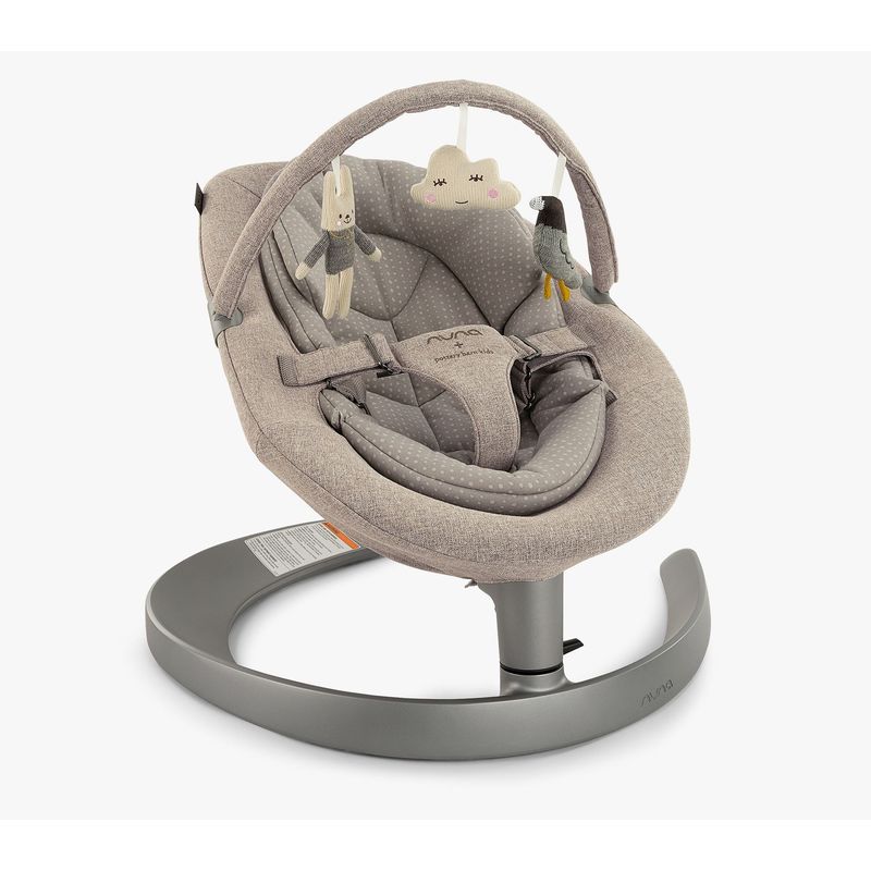 ヌナ LEAF 手動 バウンサー リクライニング 外せる シートパッド メッシュ トドラーシート 59kgまで Nuna LEAF Grow Baby Bouncer