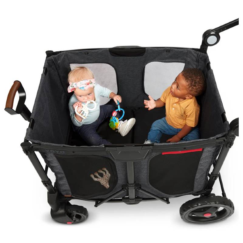 ベビーカーワゴン キャノピー付 クワッド radio flyer Voya XT Quad Stroller Wagon