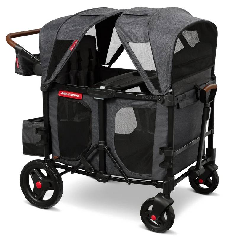 ベビーカーワゴン キャノピー付 クワッド radio flyer Voya XT Quad Stroller Wagon