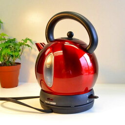 コードレス電気ケトル ブラック＆デッカー レッド 1.7L Black & Decker CK1500R Cordless Electric 57-1/2-Ounce Dome Kettle, Red 家電