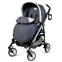 ペグペレーゴ　ベビーカー ペグペレーゴ スイッチ フォー ベビーカー デニム Peg Perego Switch Four Stroller Denim