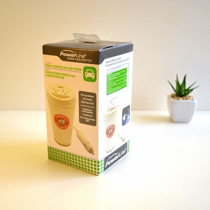 �ѥ���å� ľή�����ή�� DC�Ÿ���AC�Ÿ����Ѵ� DC-AC����С����� ����AC�����ץ��� USB�ݡ����� PowerCup DC to AC Power Inverter