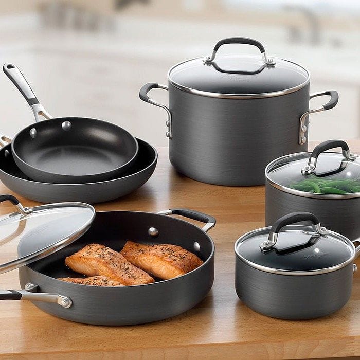 Jt@ NbNEFA[  7_Zbg PFOAt[ Calphalon Contemporary Nonstick Cookware Set 1775824