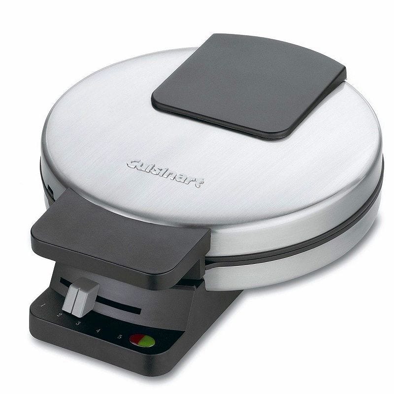 家庭用 クイジナート ワッフルメーカー 4枚焼 丸型 BPAフリー Cuisinart Waffle Ma...