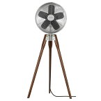 ファニメーション 3脚 ファン 扇風機 オイル ラビング ブロンズ FP8014SN Fanimation FP8014SN Arden Pedestal Fan Ceiling Fan, Satin Nickel 家電