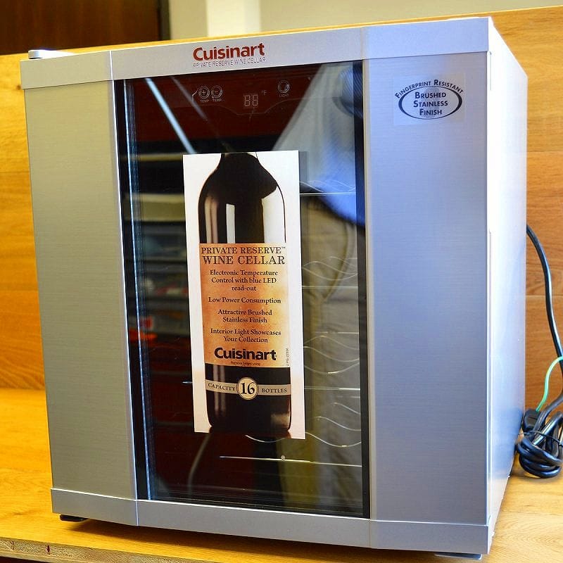 クイジナート プライベートワインセラー 16本 熱電冷却Cuisinart Private Reserve Wine Cellar CWC-1600 家電