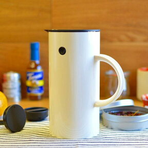 ステルトン クラシックジャグ 水差し バキュームジャグ 0.5L ホワイト 白 Stelton by Erik Magnussen White 16.9 ounce Vacuum Jug 965